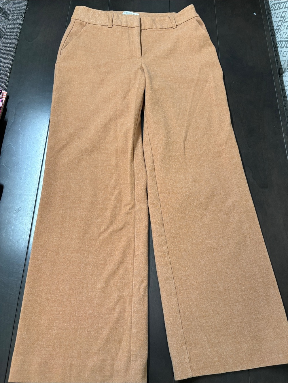 Rachel Zoe Wide-Leg Pants in Camel Brown